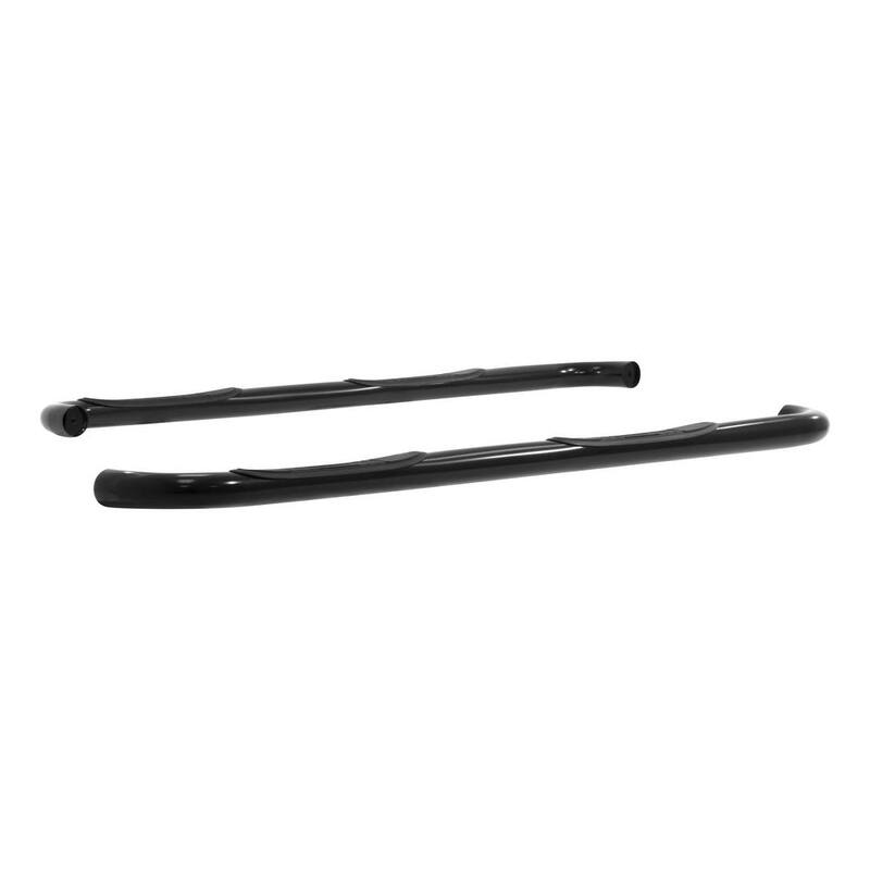Aries 3-Inch Round Black Steel Nerf Bars, No-Drill, Select Ford Expedition - 203030