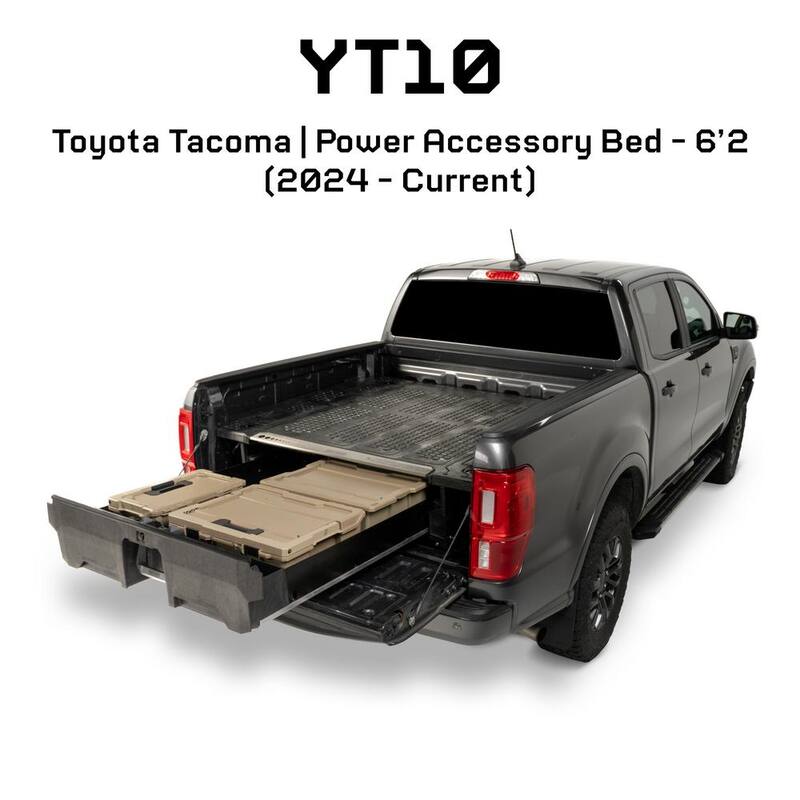 DECKED 6 ft. 2 in. Toyota Tacoma (2024-current) Power Accessory Bed Truck Tool Box - YT10