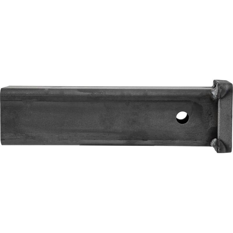 Buyer's Products 2-1/2 in. Plain Receiver Tube - 12 in. Shank - RT255812