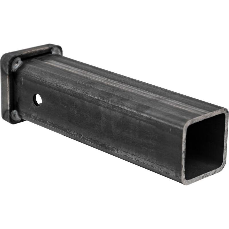 Buyer's Products 2-1/2 in. Plain Receiver Tube - 12 in. Shank - RT255812