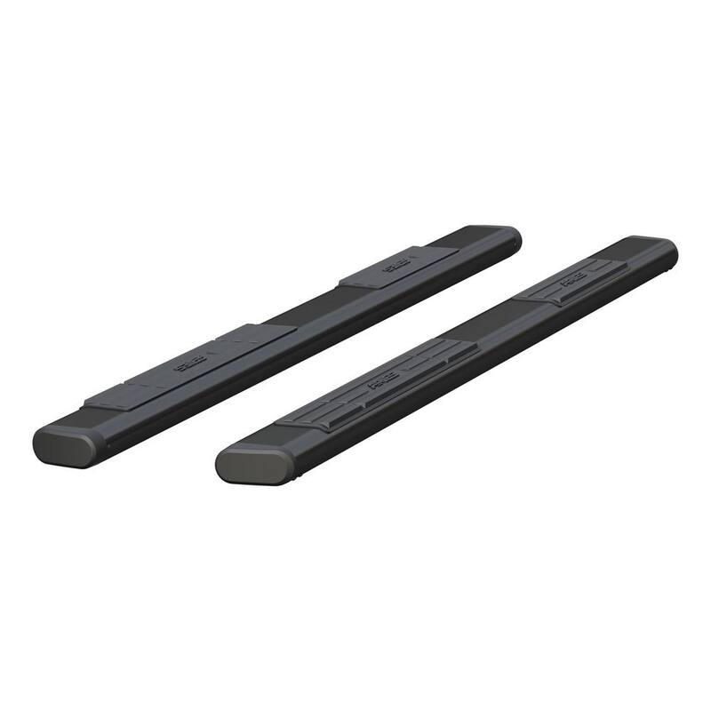 Aries 6 x 91-Inch Oval Black Aluminum Nerf Bars, Select Ram 1500 Crew Cab - 4445047