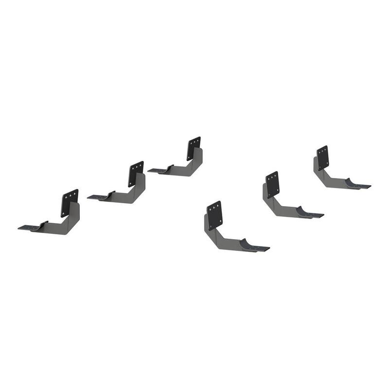 Aries 6 x 91-Inch Oval Black Aluminum Nerf Bars, Select Ram 1500 Crew Cab - 4445047