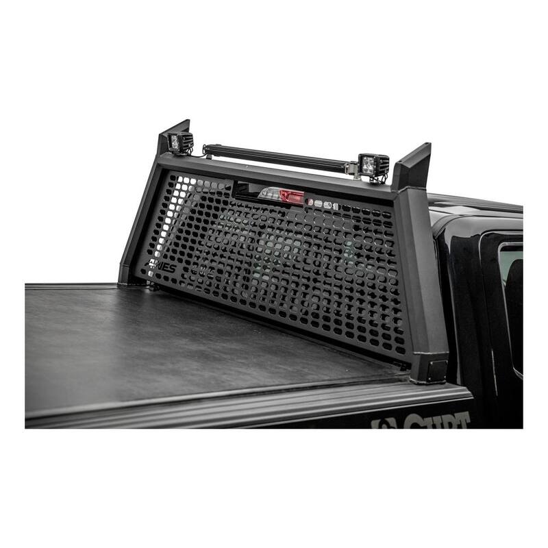Aries AdvantEDGE Black Aluminum Headache Rack, Select Ford F-150 - 1110102