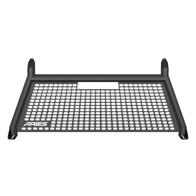 Aries AdvantEDGE Black Aluminum Headache Rack, Select Ford F-150 - 1110102