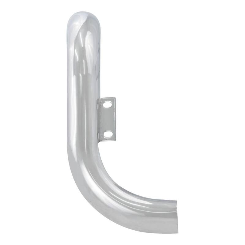 Aries 3-Inch Polished Stainless Steel Bull Bar, No-Drill, Select Ford F-250, F-350, F-450, F-550 Super Duty - 35-3012