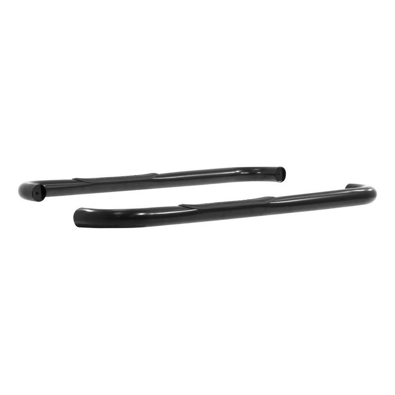 Aries 3-Inch Round Black Steel Nerf Bars, No-Drill, Select Ford F-150 - 203040