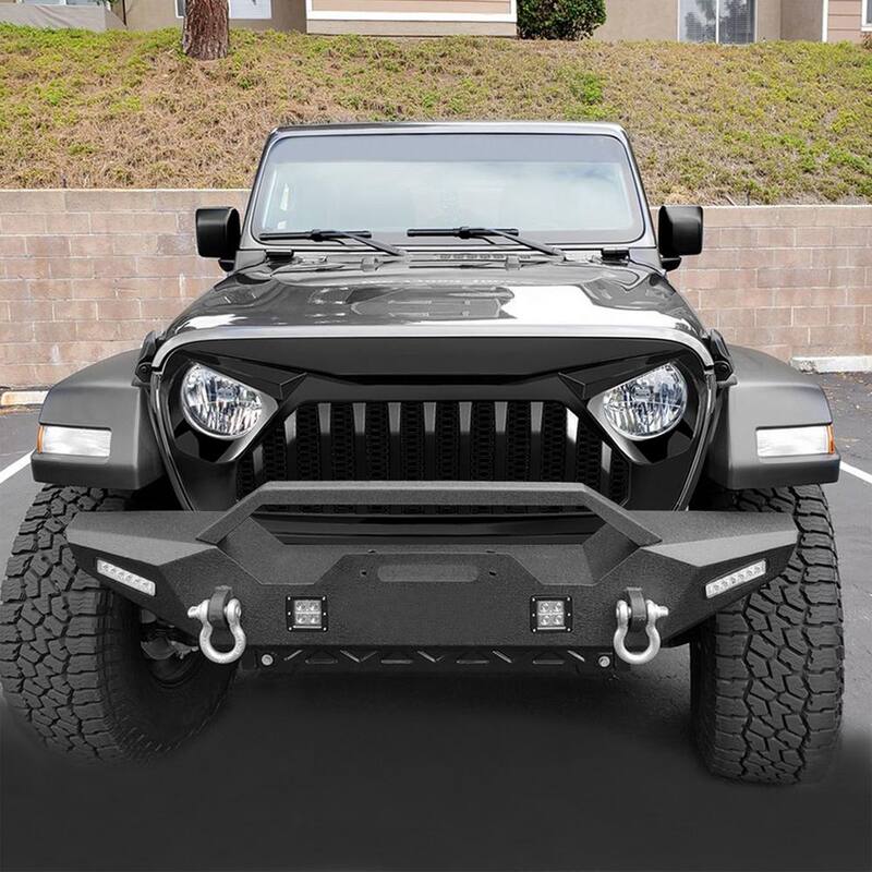 AMERICAN MODIFIED Vader Grille for 2018+ Jeep Wrangler JL & 2020+ Gladiator JT - AMJPCA00106