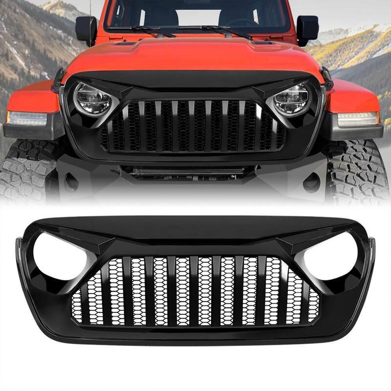 AMERICAN MODIFIED Vader Grille for 2018+ Jeep Wrangler JL & 2020+ Gladiator JT - AMJPCA00106