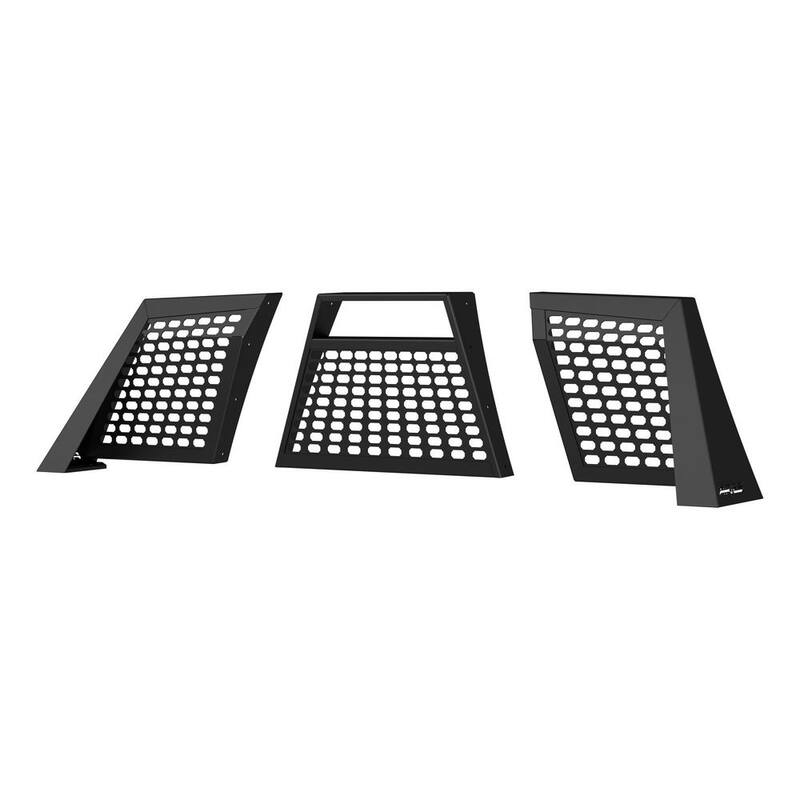 Aries Switchback Black Aluminum Headache Rack, Select Toyota Tacoma - 1110114
