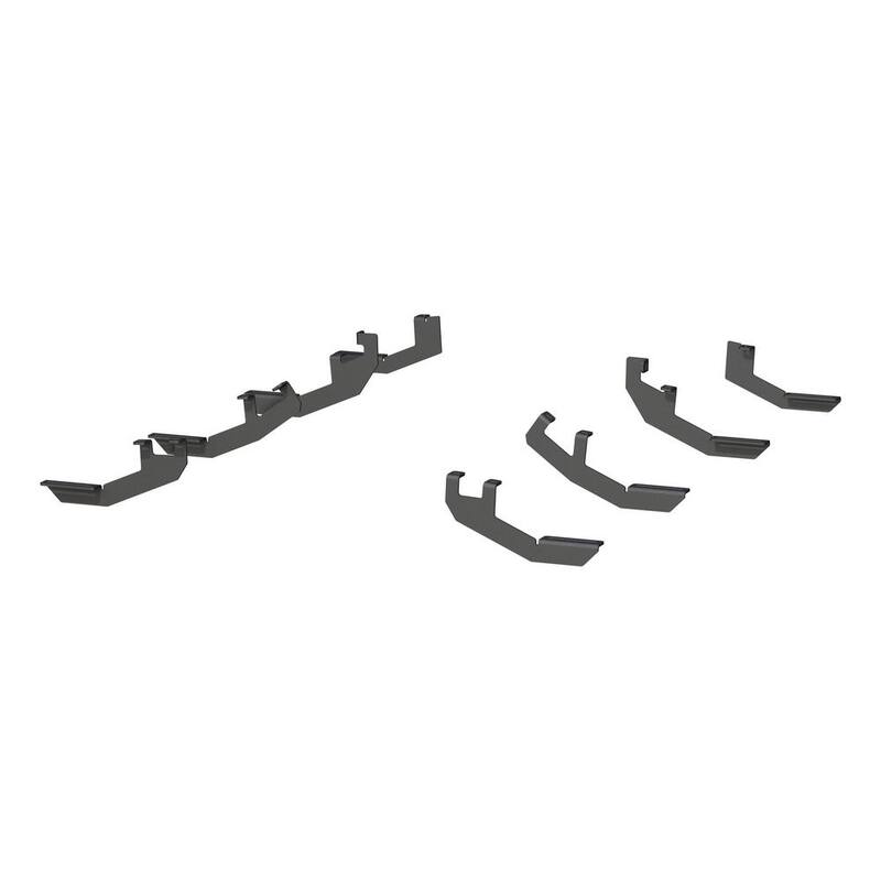 Aries AscentStep Black Steel 5-1/2 x 85-Inch Truck Running Boards, Select Honda Ridgeline - 2558030