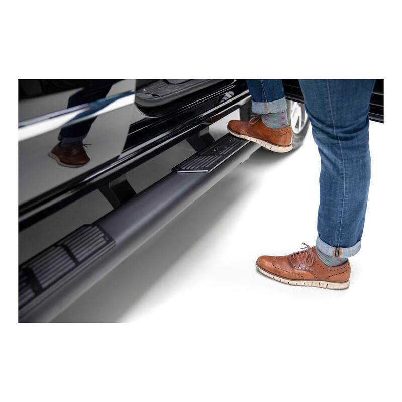 Aries AscentStep Black Steel 5-1/2 x 85-Inch Truck Running Boards, Select Honda Ridgeline - 2558030