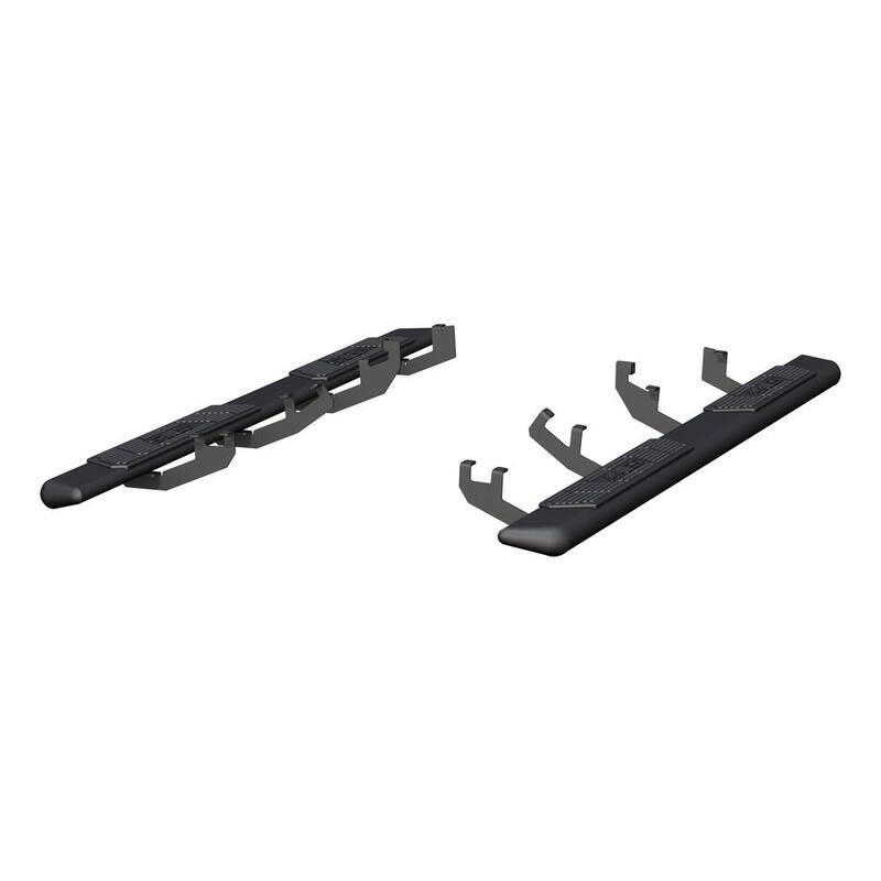 Aries AscentStep Black Steel 5-1/2 x 85-Inch Truck Running Boards, Select Honda Ridgeline - 2558030