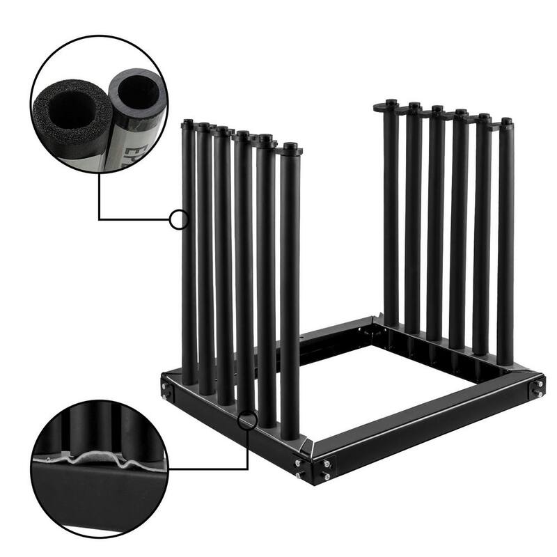 VEVOR Windshield Rack 5- Lite, Windshield Truck Rack Steel, Windshield Glass Rack 24 in. Height, Windshield Rack for Truck - DFBLJGM302-5LI001V0-0816