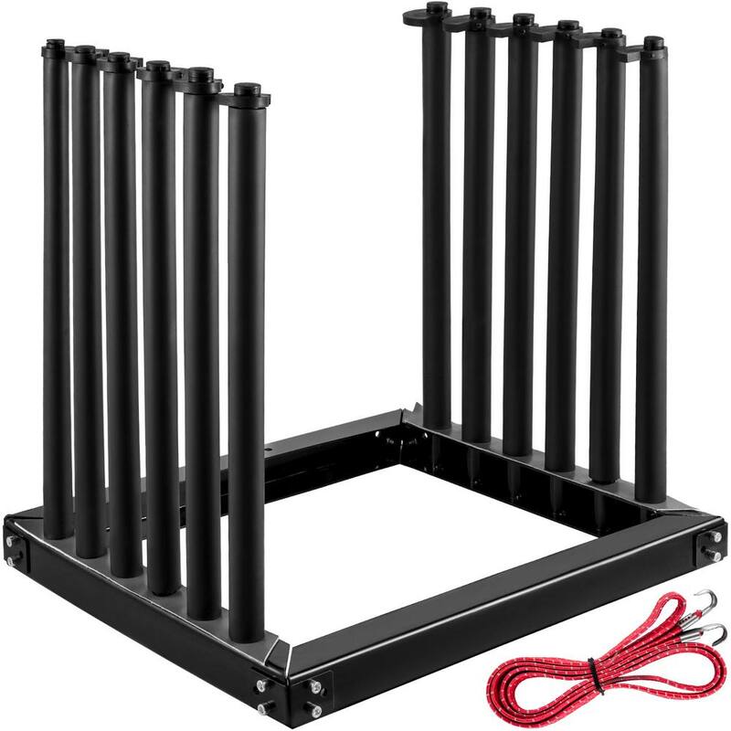 VEVOR Windshield Rack 5- Lite, Windshield Truck Rack Steel, Windshield Glass Rack 24 in. Height, Windshield Rack for Truck - DFBLJGM302-5LI001V0-0816