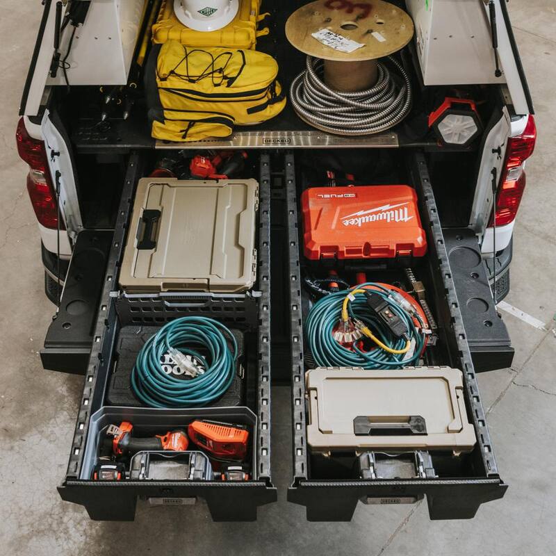 DECKED 6 ft. 7 in. Bed Length Pick Up Truck Storage System for Nissan Titan (2016 - Current) - XN4