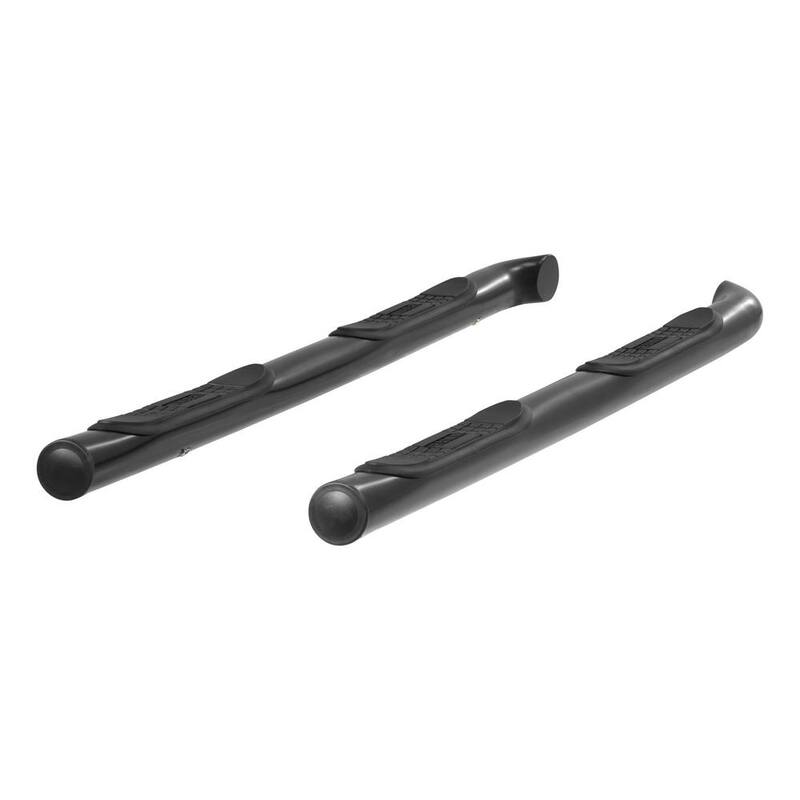 Aries 3-Inch Round Black Steel Nerf Bars, No-Drill, Select Ford Escape, Mazda Tribute - 203031