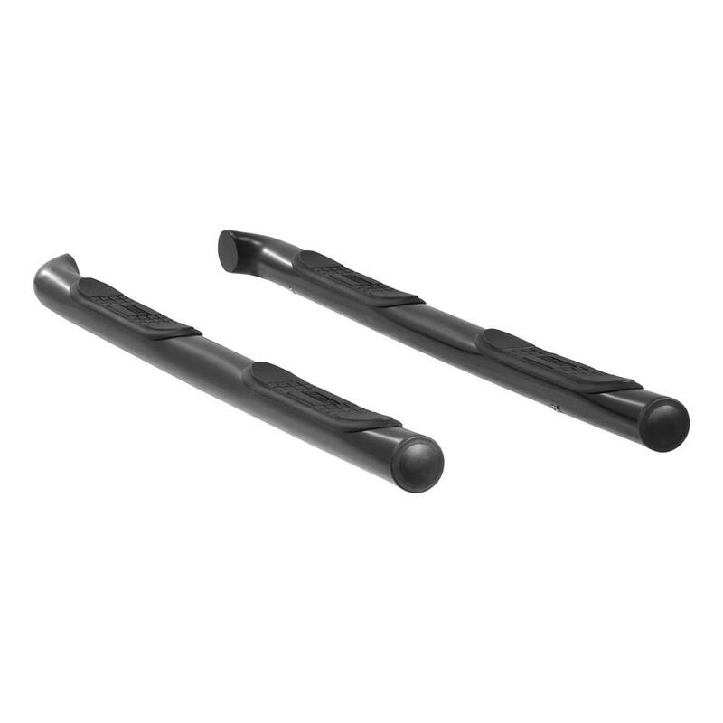 Aries 3-Inch Round Black Steel Nerf Bars, No-Drill, Select Ford Escape, Mazda Tribute - 203031
