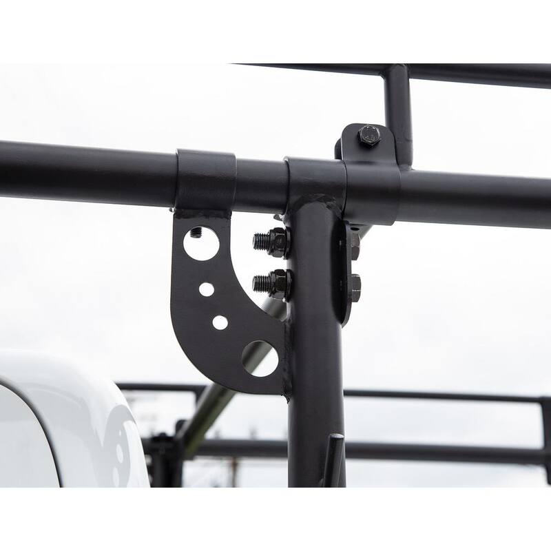 Buyers Products Company 14-1/2 ft. 1,000 lbs. Capacity Black Steel Service Body Ladder Rack - 1501260