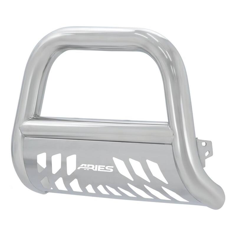 Aries Big Horn 4-Inch Polished Stainless Steel Bull Bar, Select Dodge, Ram 1500 - 45-5005