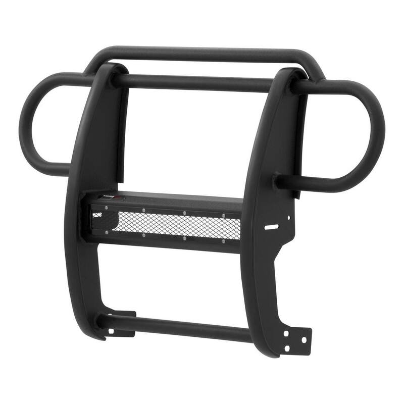 Aries Pro Series Black Steel Grille Guard, No-Drill, Select Jeep Wrangler JK - P1050