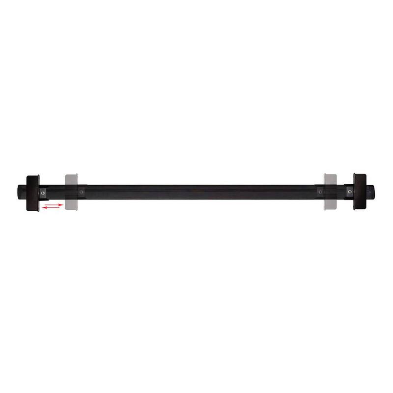 CALHOME Universal Aluminum Truck Bed Rack Tonneau Cover Rack Crossbars 2 Bars Set for Kayaks Bike Rooftop Tent Camper Shells RVs - YH-PURACK-B