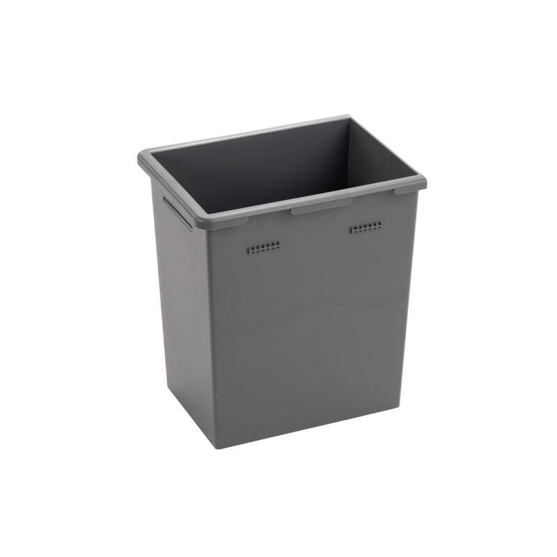 DECKED Deep Stash Storage Bins for Top Mount Truck Tool Box vX and vY Drawer Systems (2-Pack) - A0085-DSBN-GRY