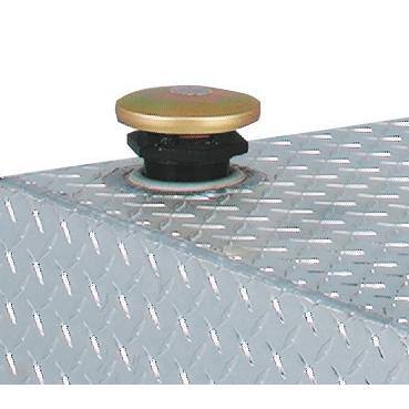 Crescent Jobox 50 Gal. Diamond Plate Aluminum Square Liquid Transfer Tank - 439000