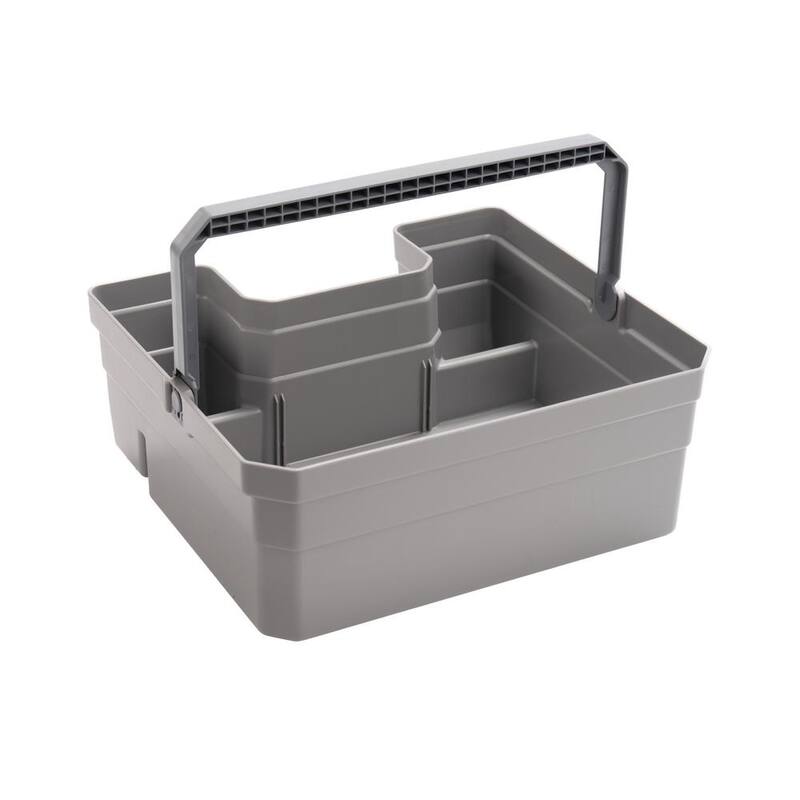 DECKED Double Drawer Organizer for Top Mount Truck Tool Box Version X Drawer System - A0081-DBDW-GRY