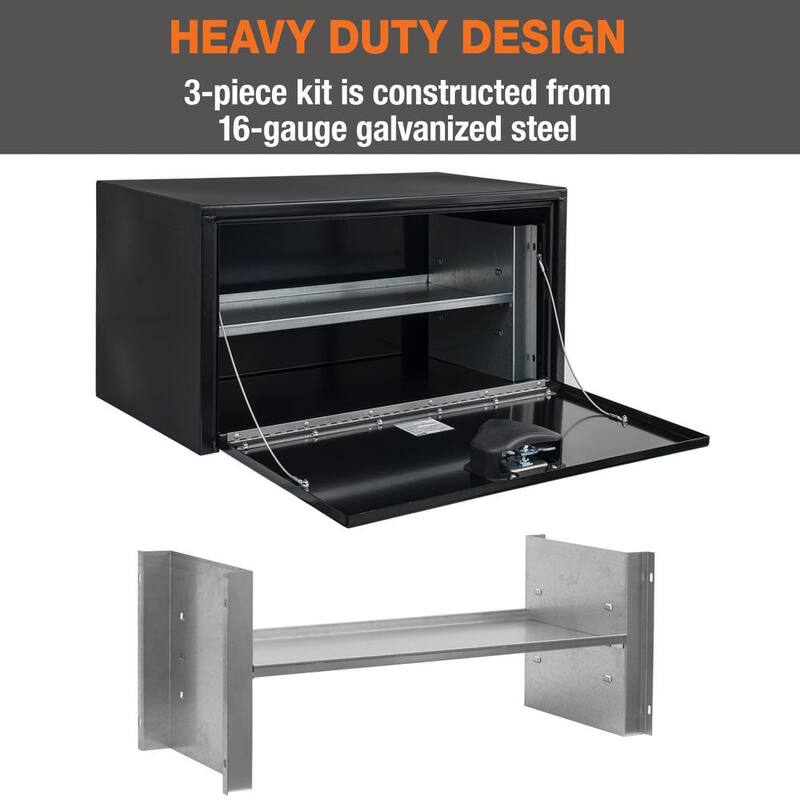 Buyers Products Company Universal Shelf Kit for 18 x 18 x 60 Underbody Truck Tool Boxes - 1701082