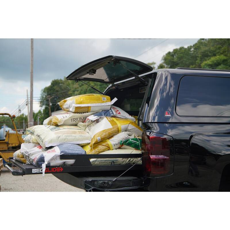 BEDSLIDE 2000 lbs. Capacity 75% Extension Truck, Van and SUV Slide Out Tray - 20-7848-HDB