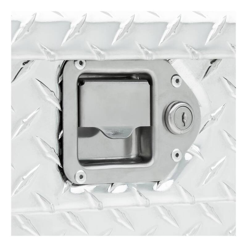 UWS 63 in. Bright Aluminum Gull Wing Crossover Truck Tool Box (Heavy Packaging) - EC10051
