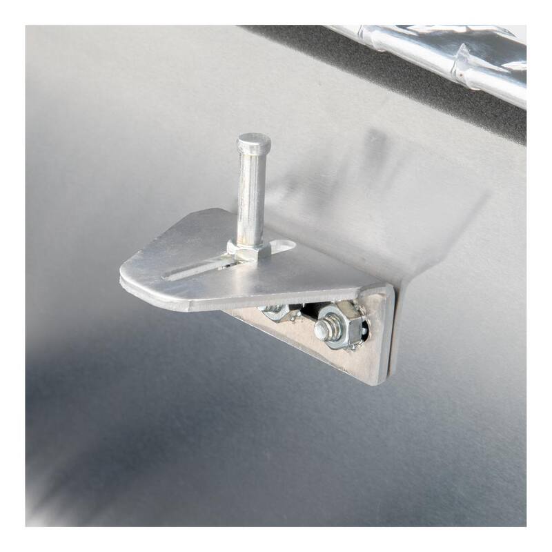UWS 63 in. Bright Aluminum Gull Wing Crossover Truck Tool Box (Heavy Packaging) - EC10051