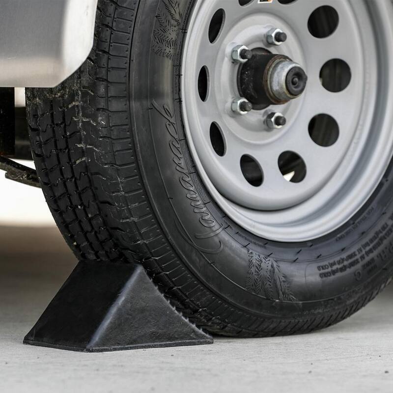 Buyers Products Company Rubber Wheel Chock 5x6x5 Inch - WC1467A