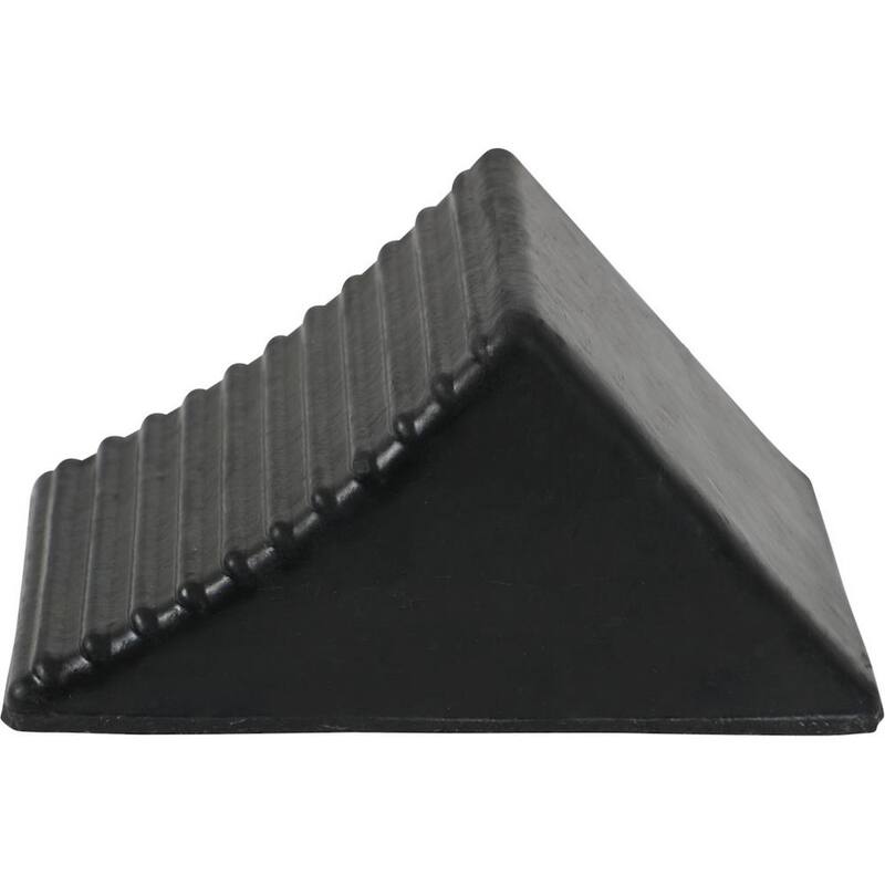 Buyers Products Company Rubber Wheel Chock 5x6x5 Inch - WC1467A