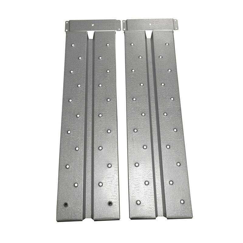 Marathon Kit Trailer Galvalume Steel Ramp Set - 36 in. - 504468