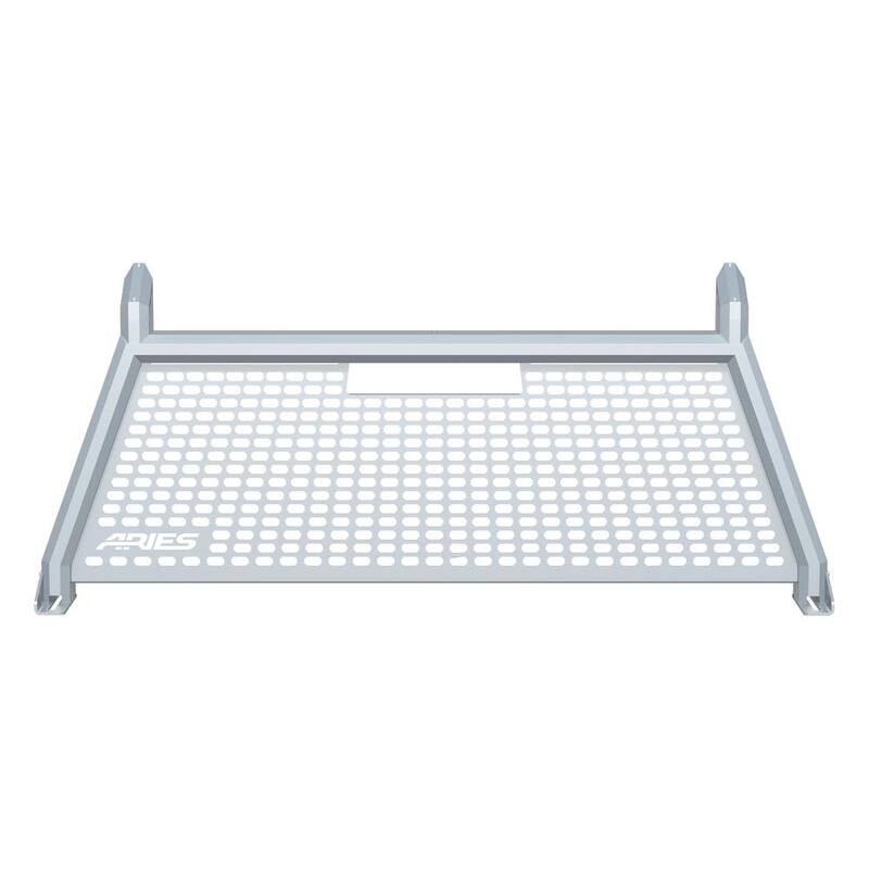 Aries AdvantEDGE Chrome Aluminum Headache Rack, Select Dodge, Ram 1500, 2500, 3500 - 1110201