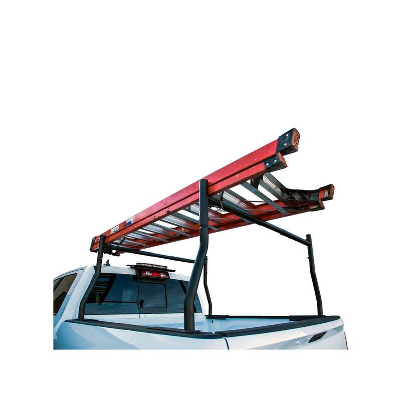 Buyers Products Company 500 lbs. Capacity Powder-Coated Steel Truck Rack in Black - 1501550