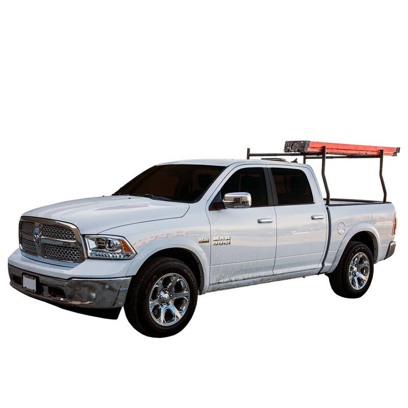 Buyers Products Company 500 lbs. Capacity Powder-Coated Steel Truck Rack in Black - 1501550