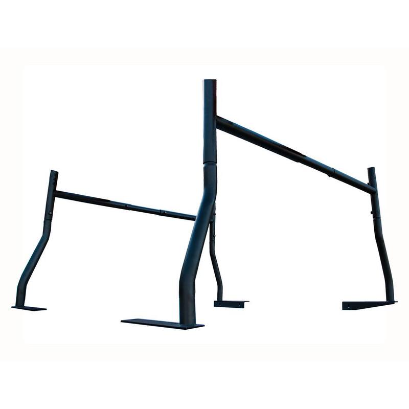 Buyers Products Company 500 lbs. Capacity Powder-Coated Steel Truck Rack in Black - 1501550