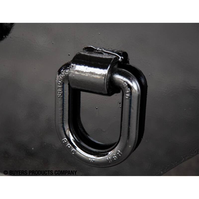 Buyer's Products Domestically Forged 1 in. Extended D-Ring with Weld-On Mounting Bracket - B50PKGD