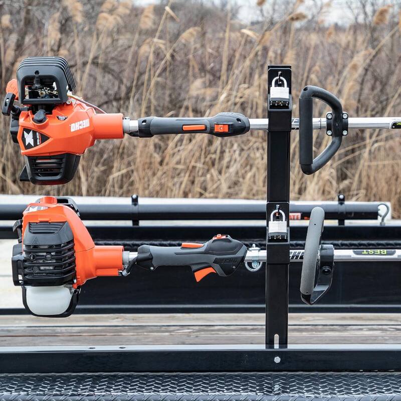 Buyers Products Company 2-Position Trimmer Edger Rack Holder Open Landscape Trailer - LT19
