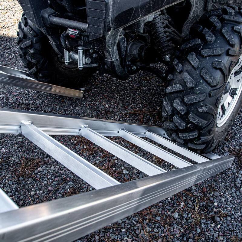 YuTrax 70 in. Aluminum Utility Ramps - TX195
