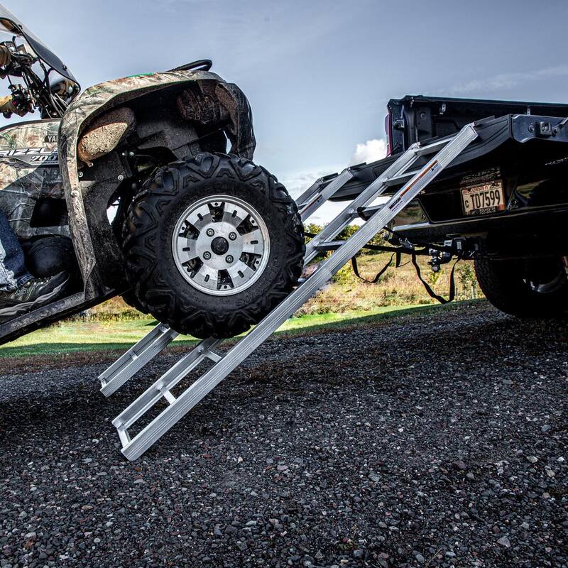 YuTrax 70 in. Aluminum Utility Ramps - TX195