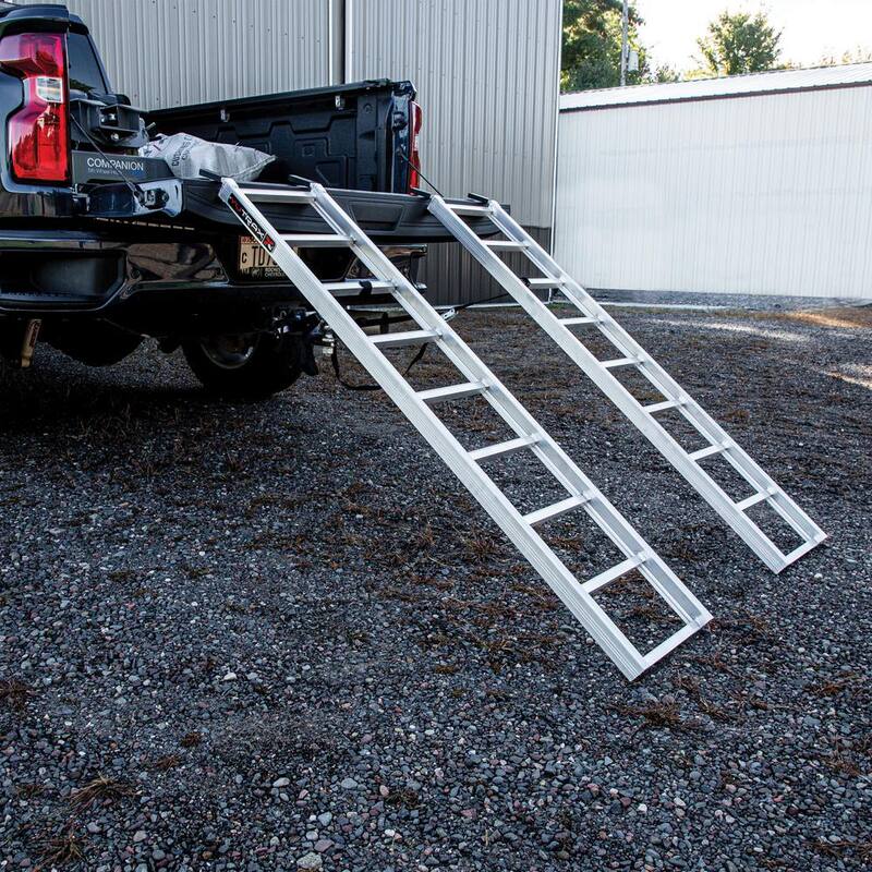 YuTrax 70 in. Aluminum Utility Ramps - TX195