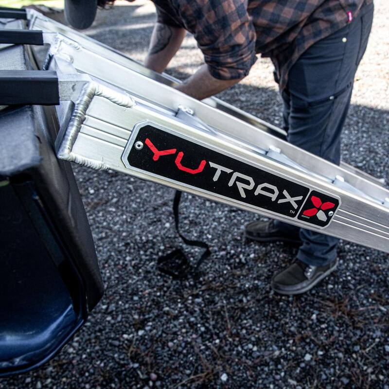YuTrax 70 in. Aluminum Utility Ramps - TX195