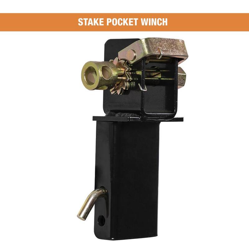 Buyers Products Stake Pocket Lashing Winch, 2-Pack - 54821052
