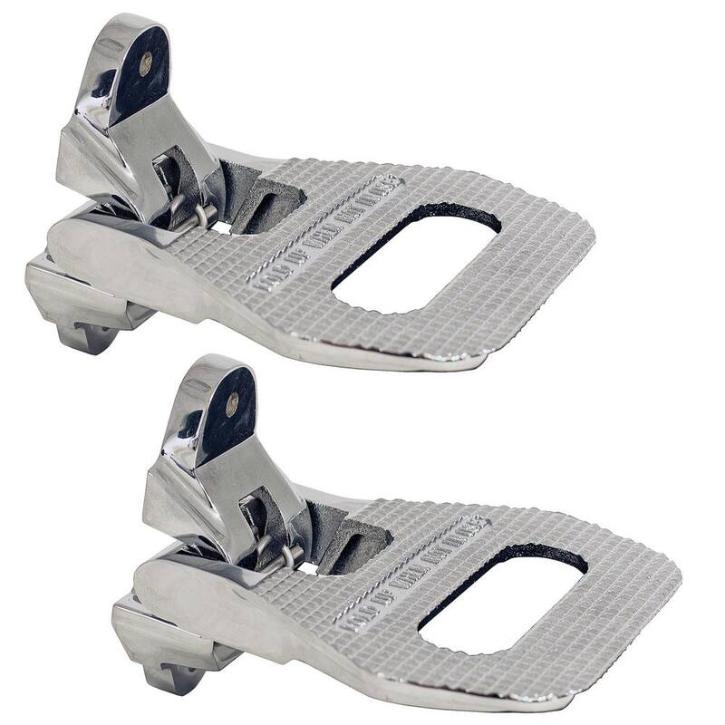 Buyers Products Zinc Plated Folding Step, 2 Pack - 52365862