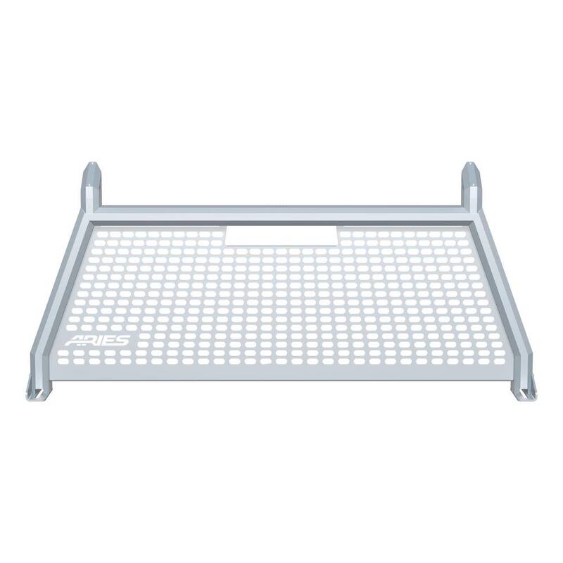 Aries AdvantEDGE Chrome Aluminum Headache Rack, Select Ford F-250, F-350 Super Duty - 1110203