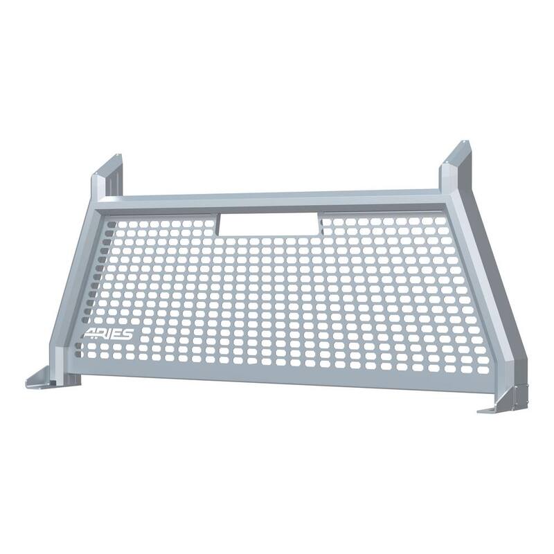 Aries AdvantEDGE Chrome Aluminum Headache Rack, Select Ford F-250, F-350 Super Duty - 1110203