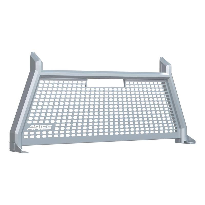 Aries AdvantEDGE Chrome Aluminum Headache Rack, Select Ford F-250, F-350 Super Duty - 1110203